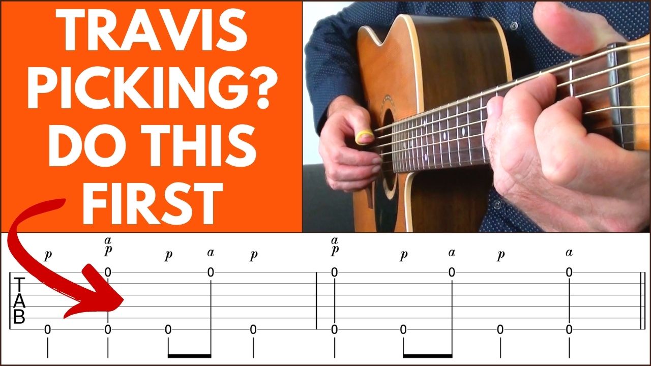 Travis Picking Guitar Video Page Pic