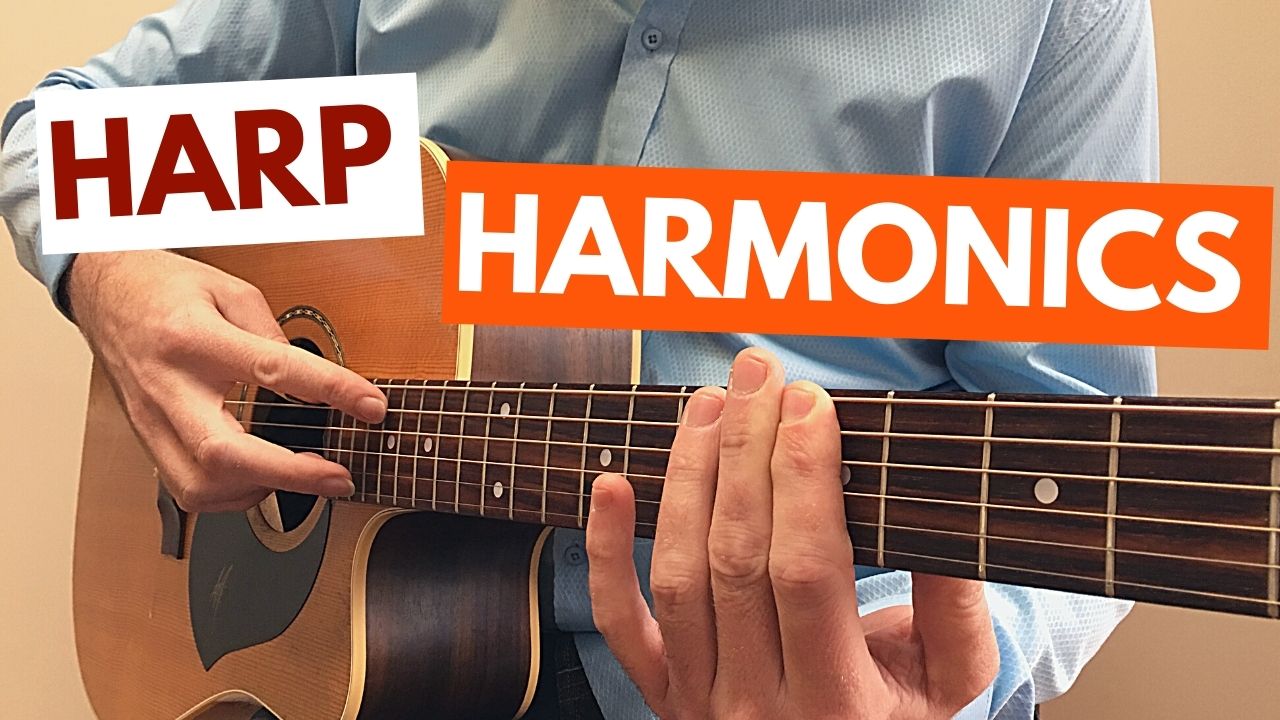 Harp Harmonic Guitar Lesson Image